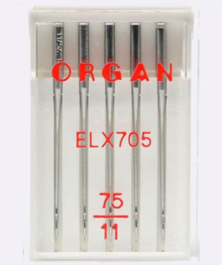 Иглы Organ ELx705 № 75, 5 шт.